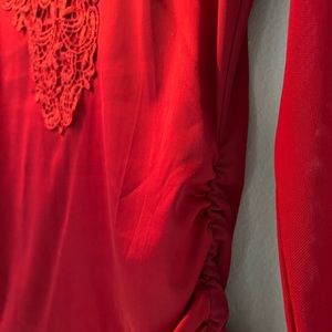 Red Blouse specially for any occasion